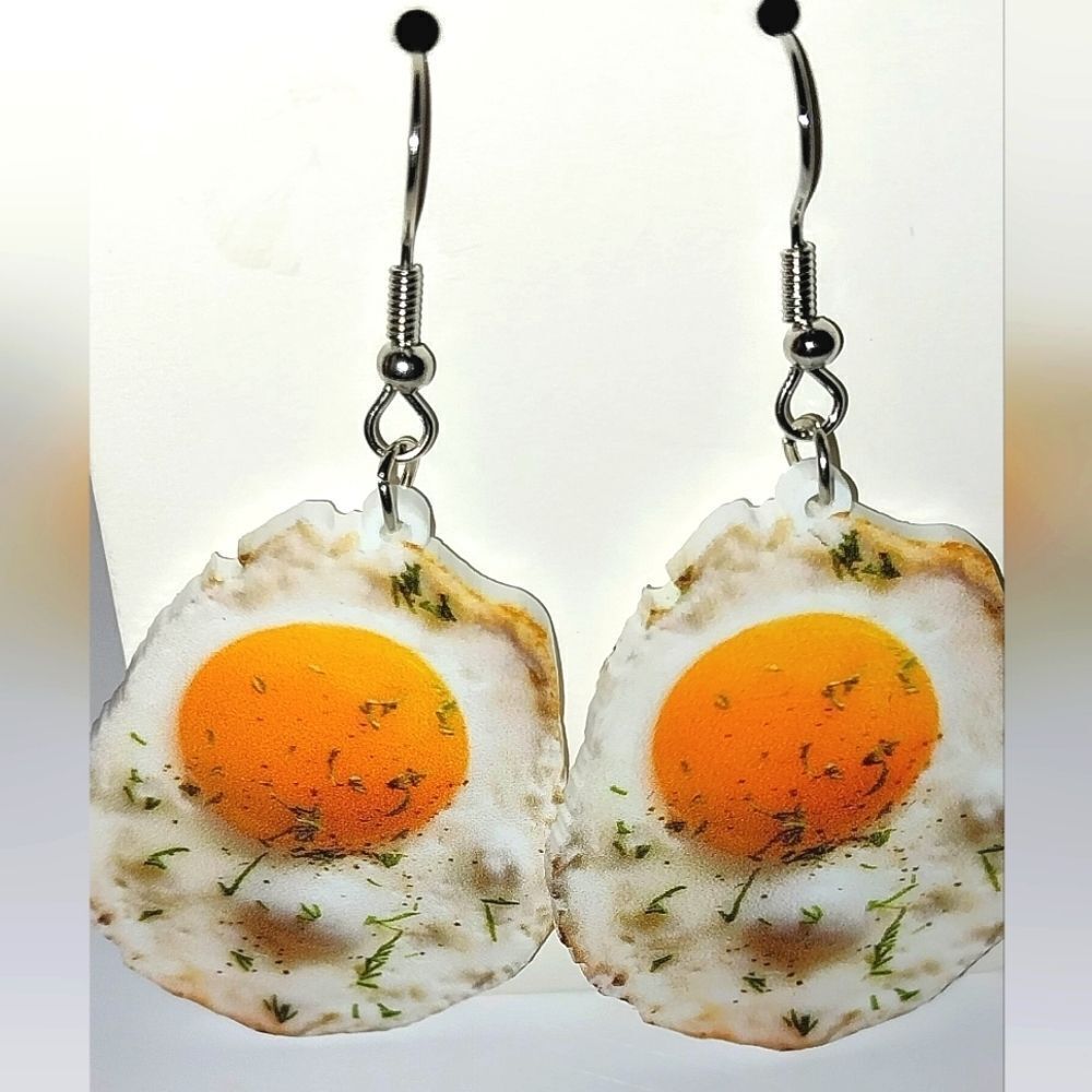 Realistic 5d Fun Dangle Earrings